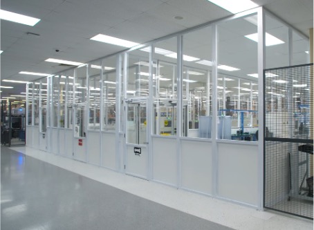 Paramit’s conformal coating rooms.